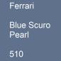 Preview: Ferrari, Blue Scuro Pearl, 510.